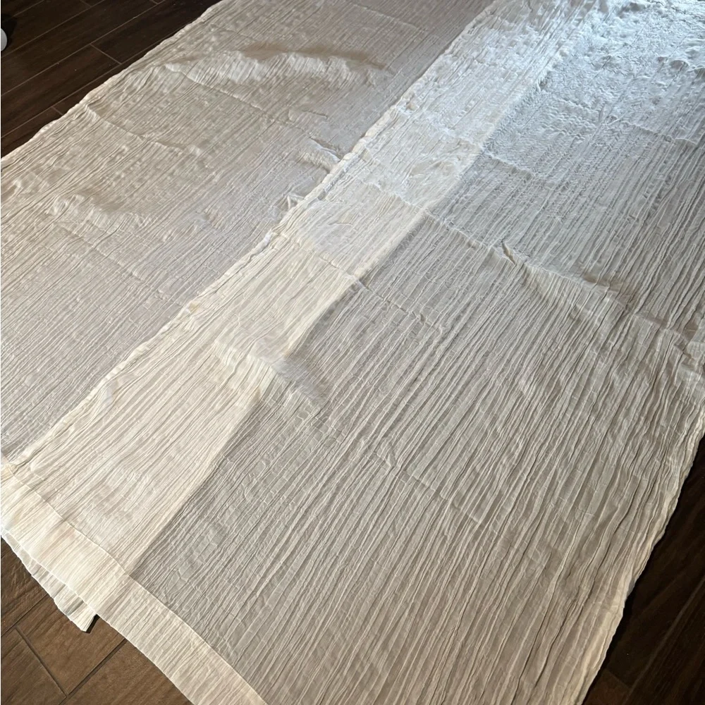 Opalhouse Cream Textured Curtains - Picture 1 of 8